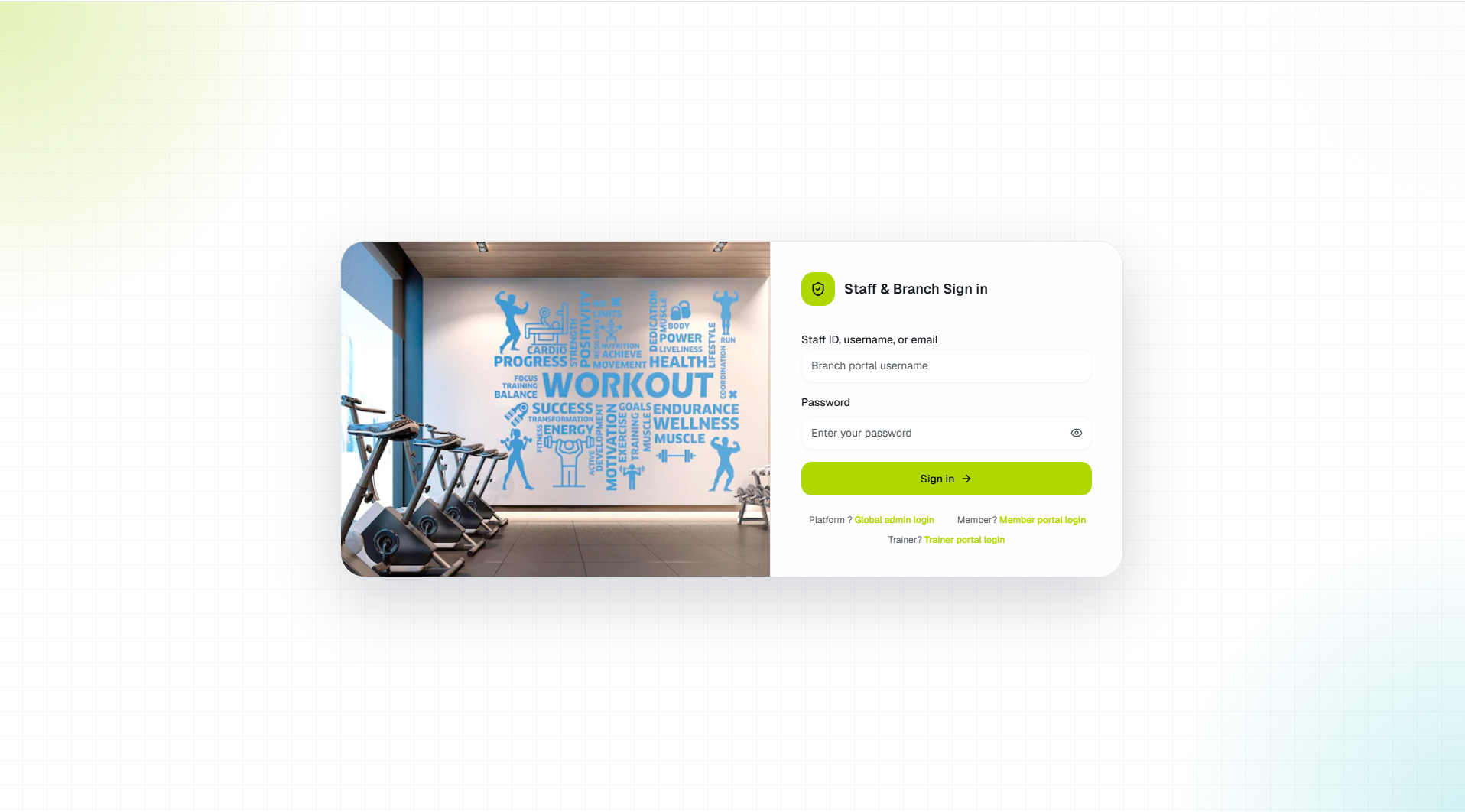 GymDesk